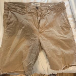 Men’s Madewell Khaki Capri Shorts